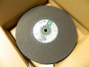 CGW Abrasives AO Cut-Off Wheel Type 1, 14″ Dia, 5/32″ Thick Qty 10 35599