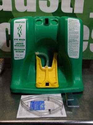 Sellstrom Portable Eye Wash Station 16 Gal Capacity S90320 INCOMPLETE