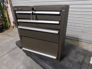 KENNEDY Steel Tool Roller Cabinet: 3 Drawers Tubular Key Lock DAMAGED 273XB