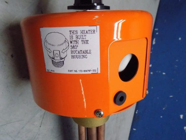 Ogden Copper Pipe Plug Immersion Heater 3 Element 22" Immersion KV-3T2-0239-M1