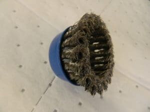 Walter 13-F 314 3" x 5/8"-11 " Cup brush knot-twisted wire WLT13F314