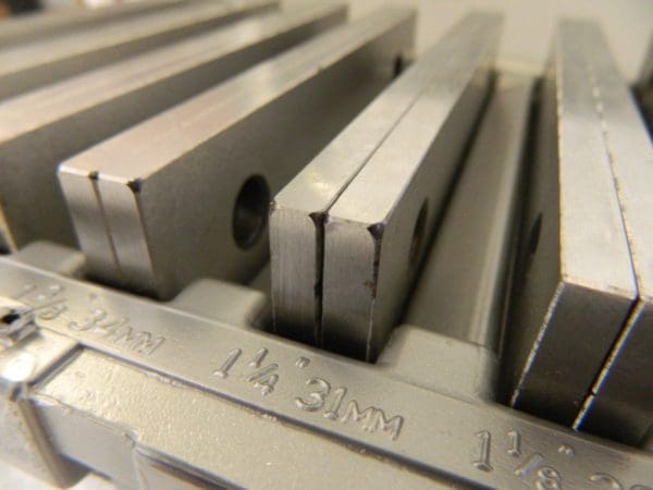 FOWLER 18 Piece, 6 Inch Long Alloy Steel Parallel Set 52-437-250