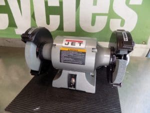 Jet Shop Bench Grinder 8" Wheel Diameter 3450 RPM 115v 577102 Damaged