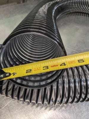 FLEXAUST Vacuum Duct Hose: 4ft, 6ft & 13ft (3 sections of 4″ ID)