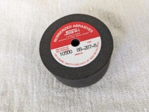 Surface Grinding Wheel 2" Dia, 1" Thick, 1/4" Hole, 80 Grit 229-M