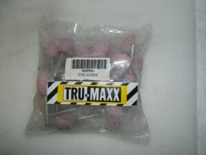 Tru-Maxx Mounted Points 25Pk A6 Pink 3/4 Head Dia x 1-1/8" Thickness 02609949