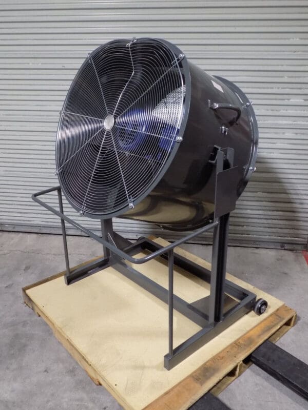 Industrial Direct Drive Fan w/ Floor Stand 36" Blade 3 HP 230/460v 3 Ph DAMAGED