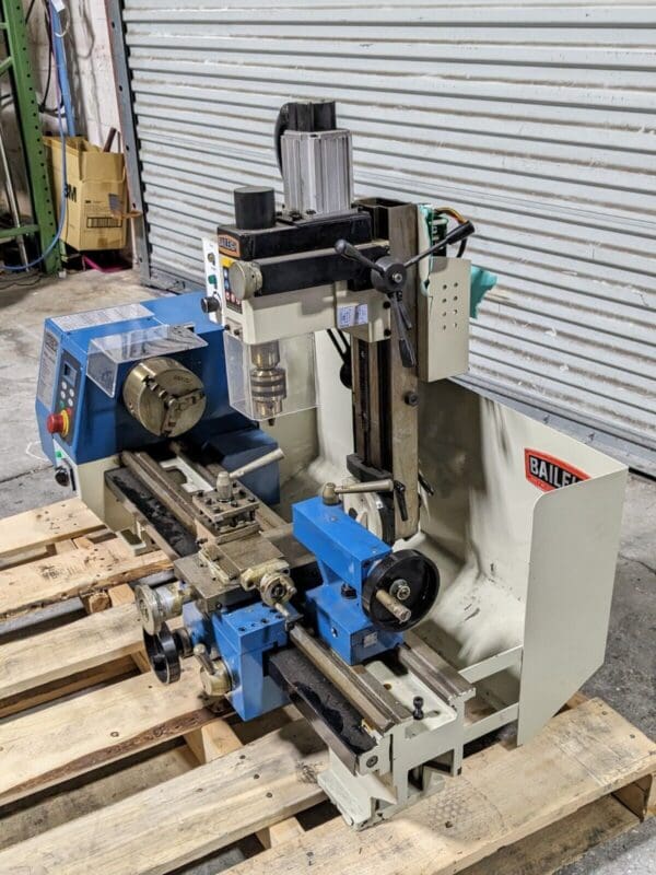 Baileigh Mill / Drill / Lathe Combo w/ Stand 1 HP 110v 20 Amp MLD-22 Damaged