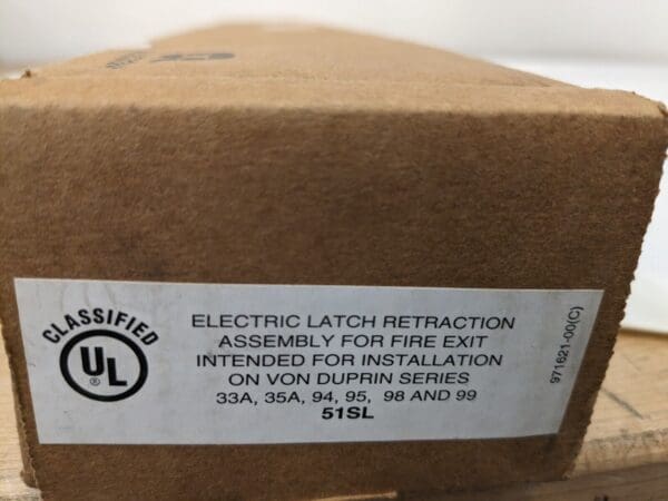 Von Duprin Allegion Electric Latch Retraction Conversion Kit 050070-00