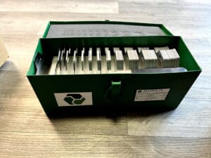 Maudin 130 PC 0.001 to 0.125 Inch Thickness SS Slotted Shim Assortment broke lid
