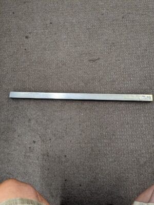 Stainless Steel Square Bar 34-3/4"Lx 1-1/2"Wx 1-1/2"H 78666559 Slightly Damaged