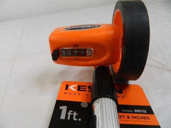 KESON 9,999' Counter Limit, 1' OAL, Measuring Wheel RR112