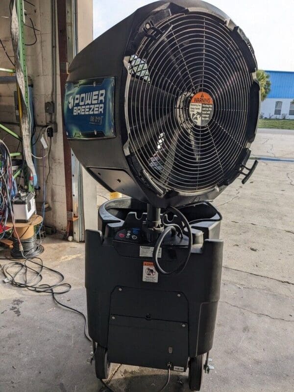 POWER BREEZER Evaporative Cooler: 23″ Fan 85 gal 1 hp DAMAGED PB4MAX
