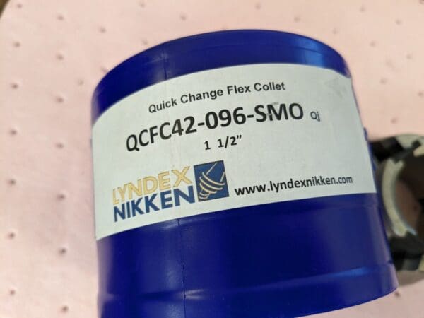 Lyndex-Nikken Series 42 Quick-Change Round Smooth Flex Collet QCFC42-096-SMO