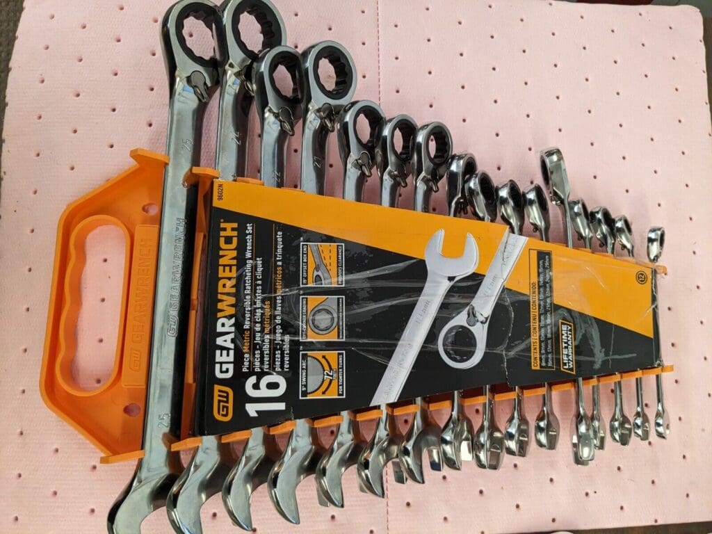 Gearwrench Combination Wrench Set: 16 Pc 9602N Industryrecycles