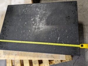 PRO Granite Inspection Surface Plate:36″x24″x4" 2-Ledge A Grade DAMAGED 640-0472