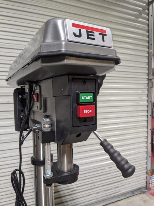 Jet 15" Floor Drill Press 16-Speed 200 - 3630 RPM 3/4 HP 115v 354400 Damaged
