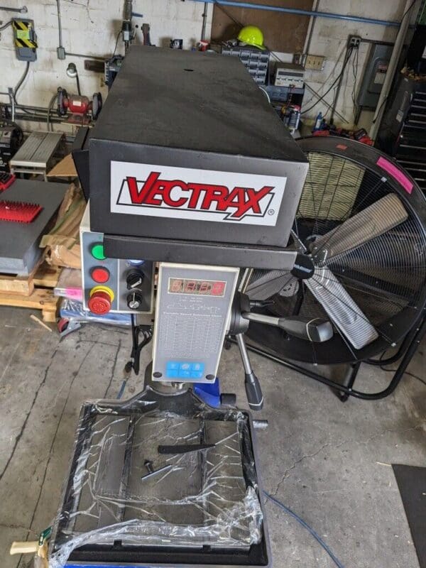 Vectrax Floor Drill Press: 20″ Swing 1 hp 115 V 1 Phase DAMAGED RF-19V