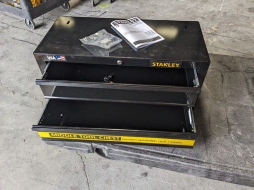 New Stanley Metal Tool Boxes