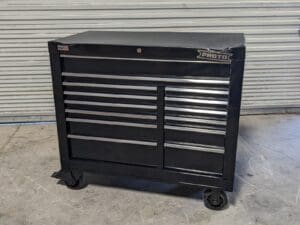 Proto Roller Cabinet Tool Box 14 Drawer 42 W x 22 D x 38 H Damaged