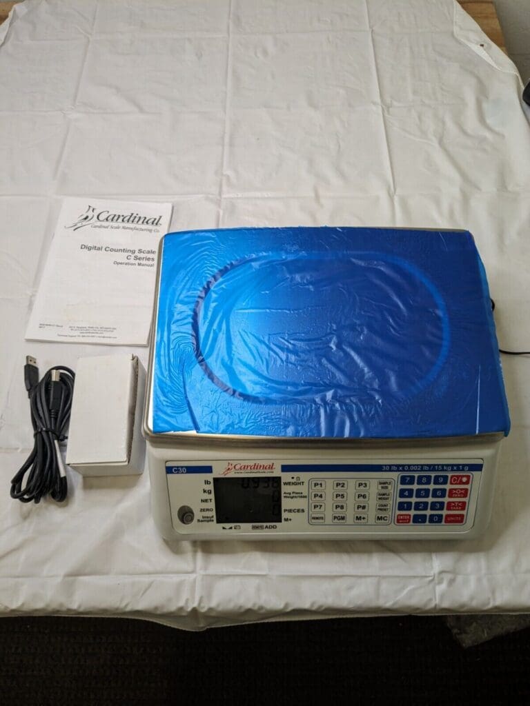 Detecto C30 Electronic Counting Scale-30 lb Capacity