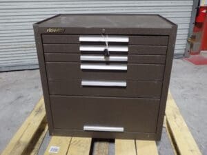 Kennedy Roller Cabinet Tool Box 5 Drawer 35 x 29 x 20 Steel Brown 295B Damaged