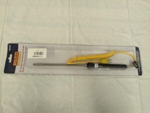 REED INSTRUMENTS Digital Thermocouple Probe: -58 to 1,652 ° F R2940