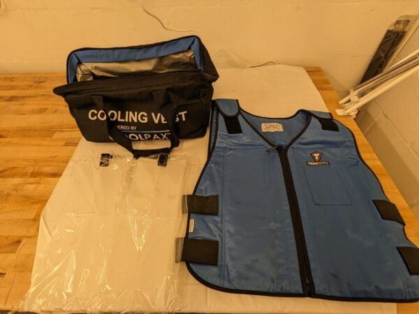 TechKewl Modern Phase Change Cooling Vest size X/XL w/bag 6626-RB-L-XL