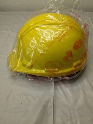 NORTH Hard Hat: Class E, 4-Point Suspension, Yellow A89R020000