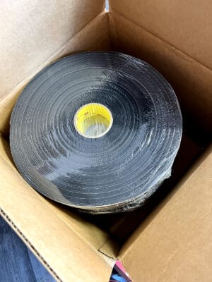 3M (4508) Vinyl Foam Tape 4508 Black, 2 in x 36 yd Qty 6 rolls