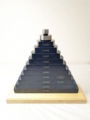 GSG Micrometer Master w/Wood Storage Case 1" - 12" X 1.00" Increments SUR300000