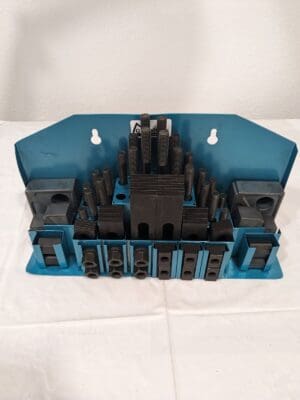 GIBRALTAR Fixture Clamp Step Block & Clamp Set: 51 Pc 68004G INCOMPLETE