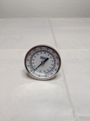 WIKA Bimetal Dial Thermometer: 50 to 300 ° F, 2-1/2″ Stem Length 20025D008G2