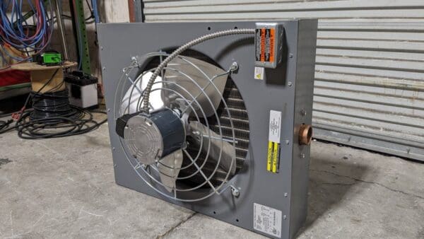 MESTEK 18″ Fan, Steam & Hot Water, Horizontal Hydronic Suspended Heater HB204B