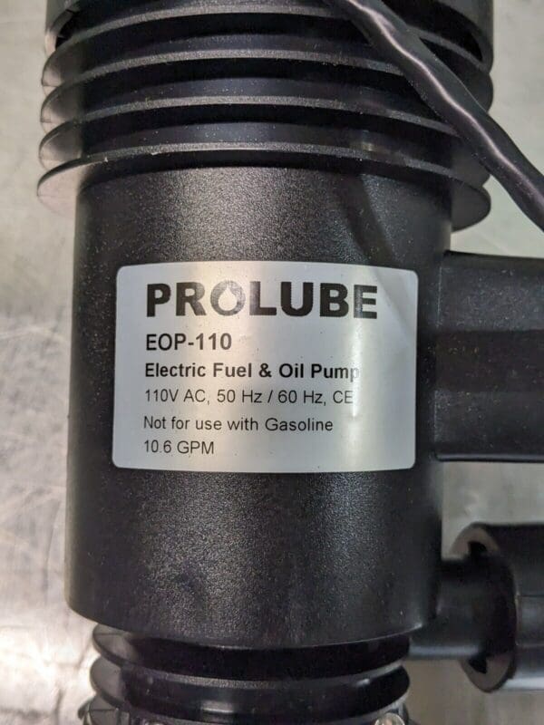 Pro Lube Electric Fuel And Oil Pump Assembly 10.5 Gal/Min 110V Eop