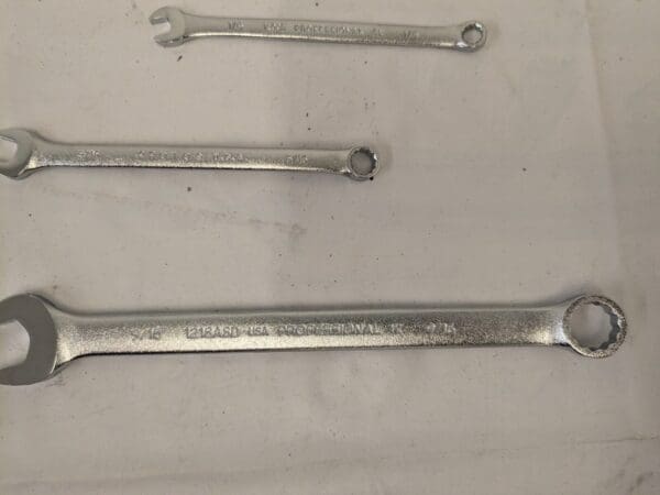 PROTO Combination Wrench Set: 10pc J1200-80ASD