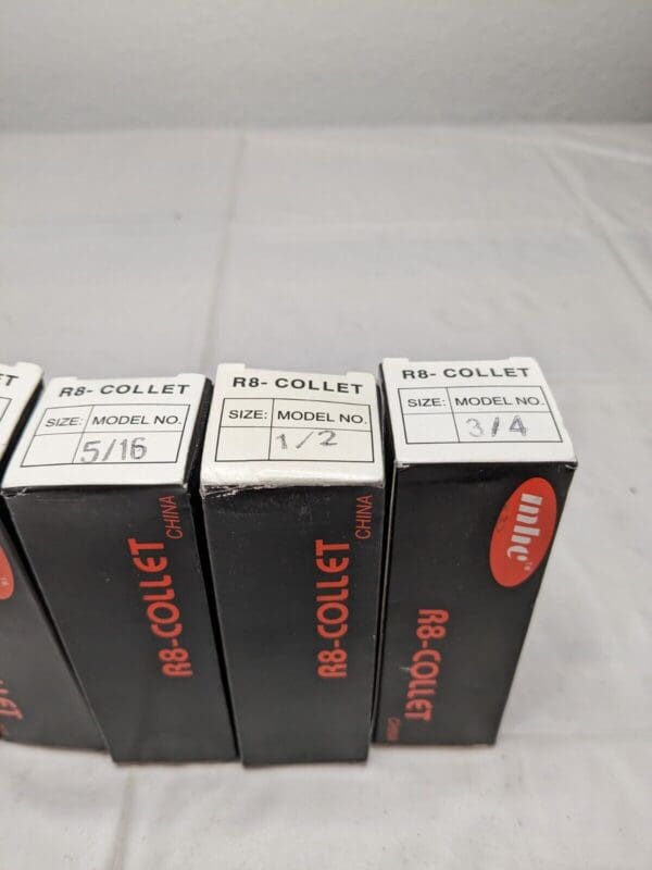 MHC Collet Set: 5 Pc, 1/8 to 3/4″ Capacity 231-0006
