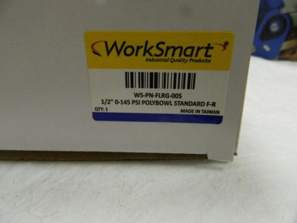 Worksmart 1/2" NPT Standard Integral Filter Regulator WS-PN-FLRG-005