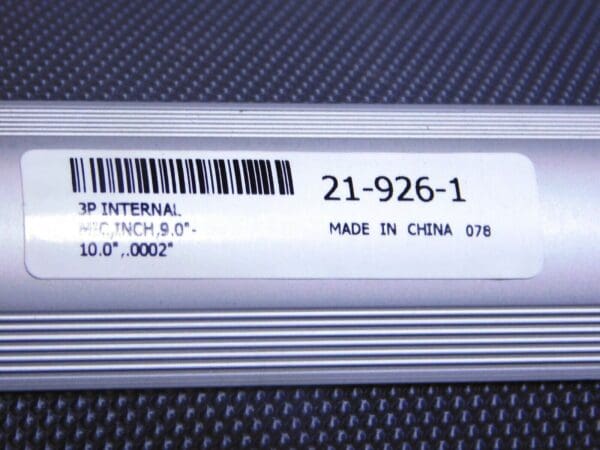 SPI 9 to 10" 5.71" Gage Depth Mechanical Inside Hole Micrometer 21-926-1