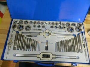 Interstate Tap and Die Set #4-40 to 1-14 Tap NPT UNC UNF INCOMPLETE 03959038