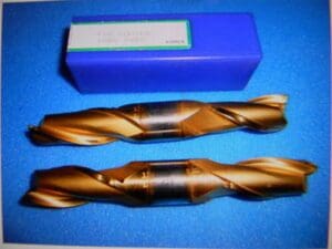 Value Collection Double End Mill 13/16" Dia. x1-9/16" LOC HSS 2FL TiN #1086-2260