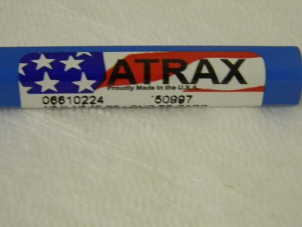 Atrax Ball End Mill 1/8" x 3/4" 4 Flute Carbide Single End USA #06610224