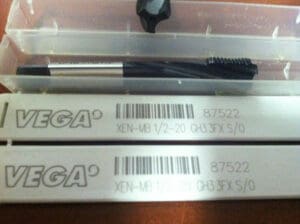 Vega XEN-MB 1/2-20 UNF GH3 3F HSS-P Oxide Spiral Flute Taps #87522