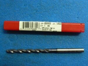 Cleveland QPM #2 135° PT TIAIN Powedered Metal Jobber Drill C56600