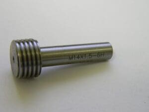 SPI M14 x 1.5-6H PK 1928 No Go Metric Thread Ring Gage #14151
