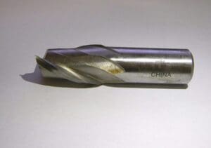 MHC #720-1115 1-1/8" x 1" x 4-1/8" Uncoated 2FL HSS End Mill