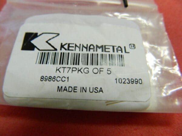 Kennametal T9 Torx Wrenches #KT9PKG