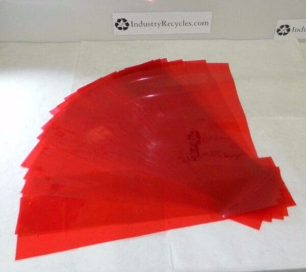 Professional Red Shim Stock Sheet 0.002" Thick x 5" W x 20" L Qty. 25 00019034