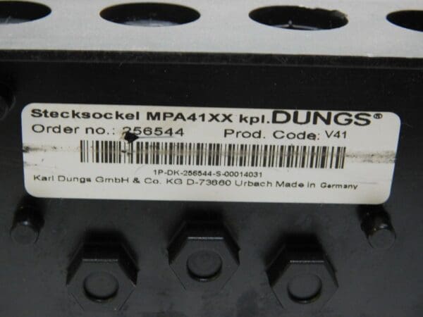 Dungs Eclipse Automatic Burner Control W/O Connectors MPA4112 V1.1 115V 259070