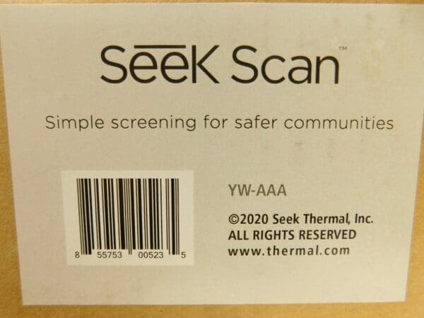 Seek Scan Thermal Body Imager 206 x 156 Resolution YW-AAA